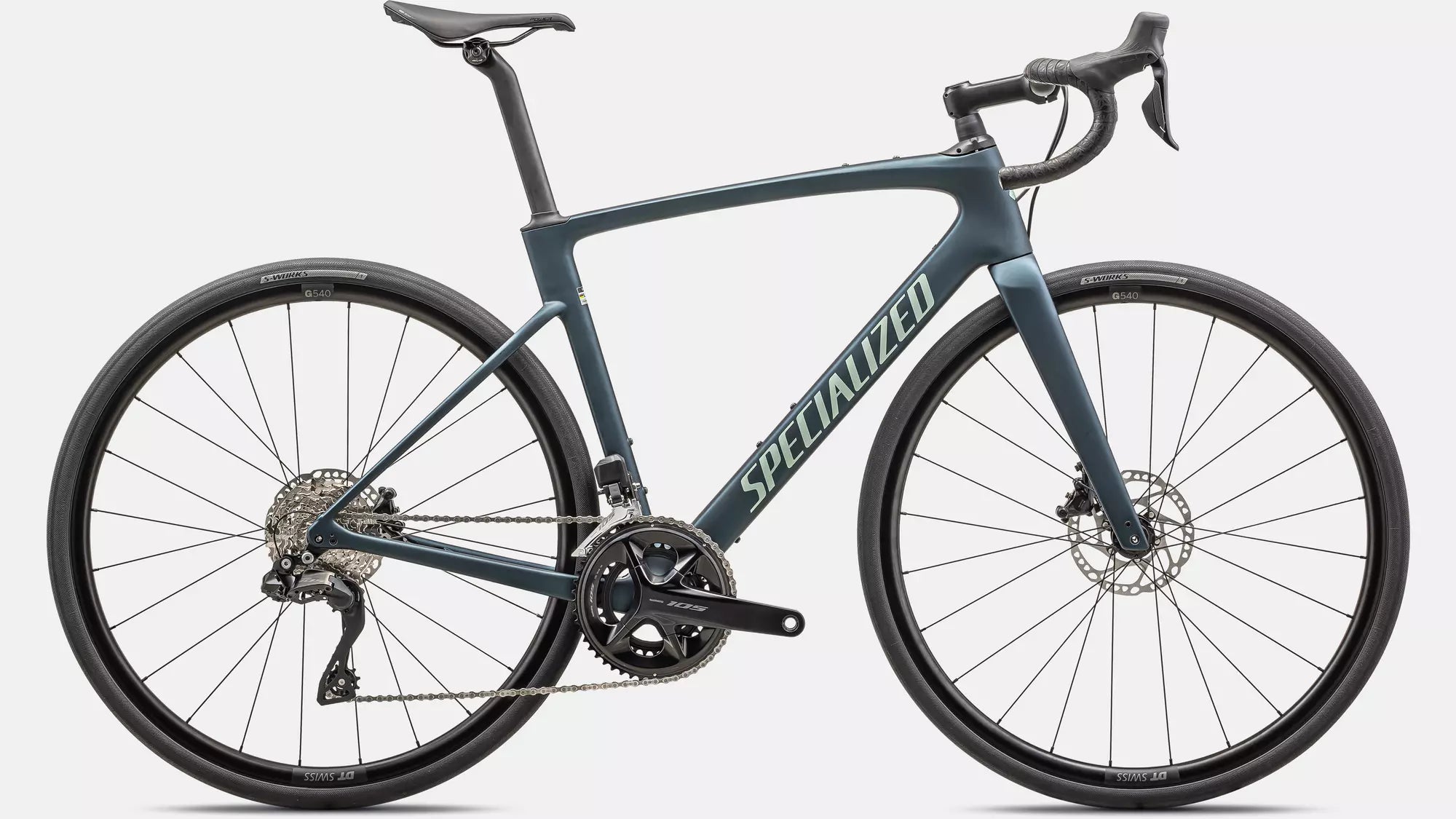 Specialized Roubaix SL8 Comp SATIN METTALIC DEEP LAKE/WHITE SAGE METALLIC