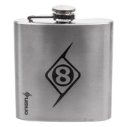 Origin8 Flask 6oz. Flask Silver