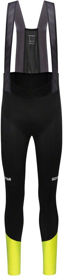 Gorewear Spinshift Thermo Bibs + - Black/Yellow Mens X-Large