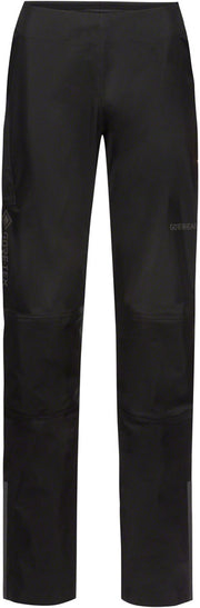 Gorewear Lupra Gore-Tex Pants - Black/Neon Yellow Womens Large