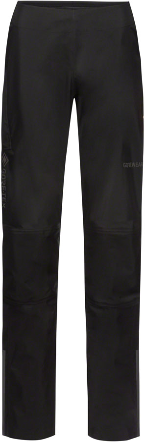 Gorewear Lupra Gore-Tex Pants - Black/Neon Yellow Womens Small