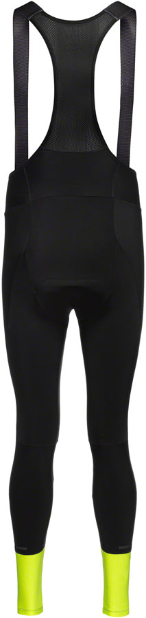 Gorewear Swiftride Thermo Bib Tights + - Black/Neon Yellow Mens X-Large