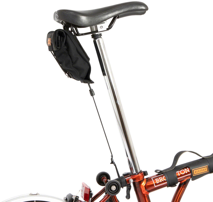 Restrap City Saddle Bag  - Small 1.2L Black