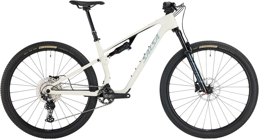 Salsa Spearfish C Deore 12 Bike - 29" Carbon Bone White Medium