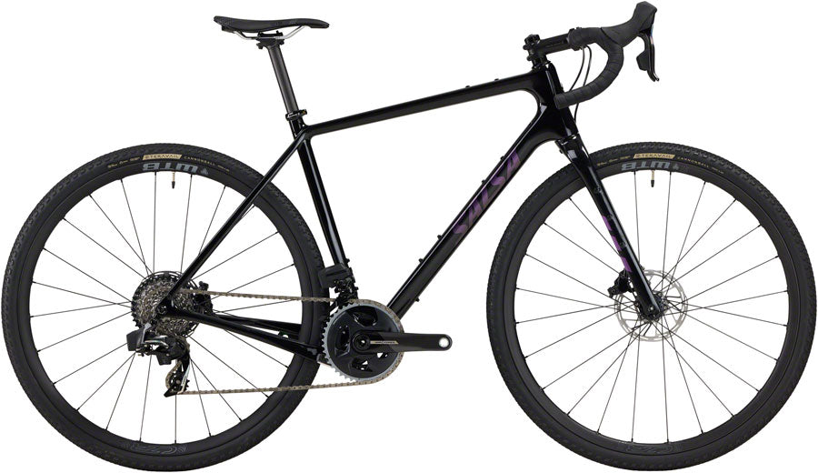 Salsa Warbird C Force AXS Wide Bike - 700c Carbon Gloss Black 56cm