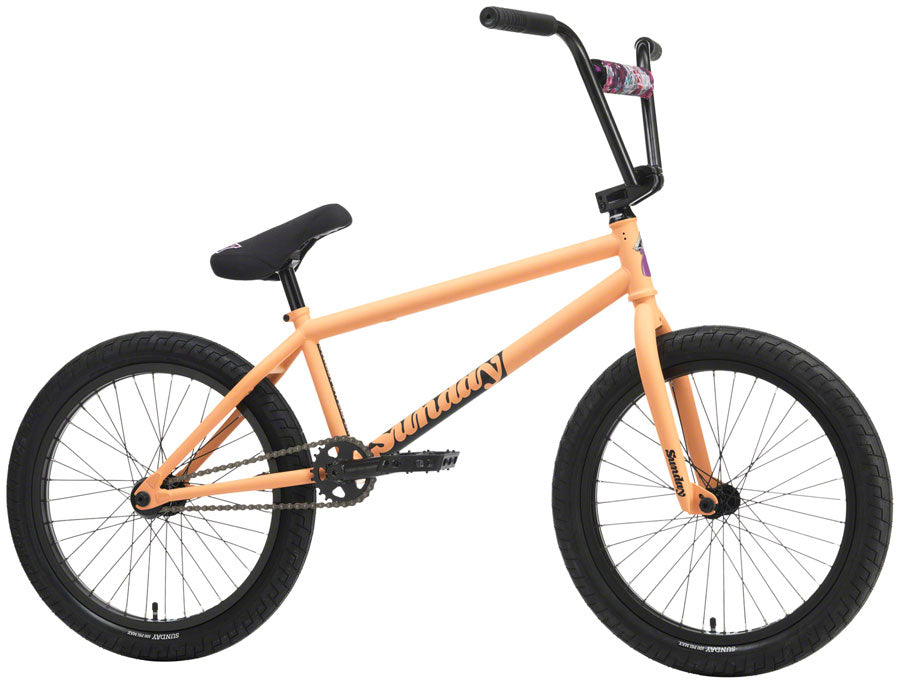 Sunday Street Sweeper BMX Bike - 20.75" TT Matte Peach