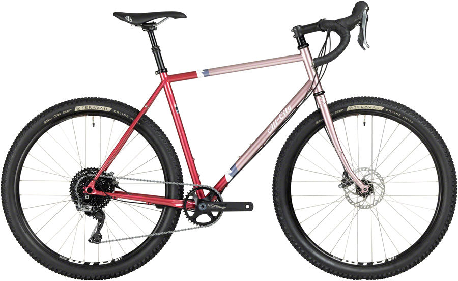 All-City Gorilla Monsoon Bike - 650b Steel GRX Hotberry Rhubarb 49cm