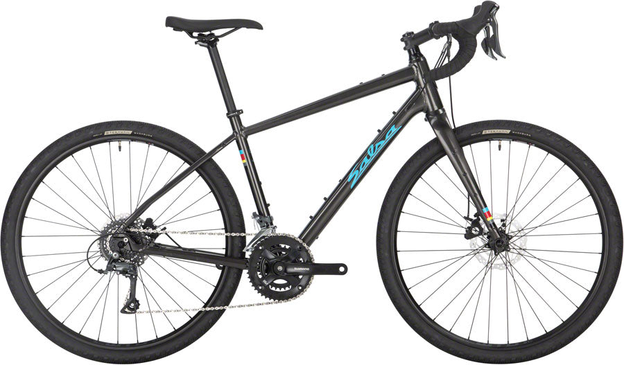 Salsa Journeyer Claris 650 Bike - 650b Aluminum Black 60cm