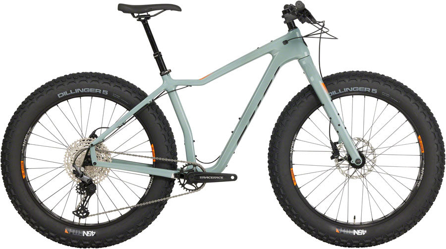 Salsa Heyday! C Deore 12 Fat Tire Bike - 26" Carbon Gray Large