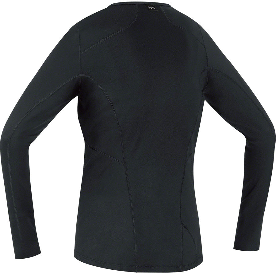 Gorewear M Base Layer Long Sleeve Shirt - Black Womens X-Large