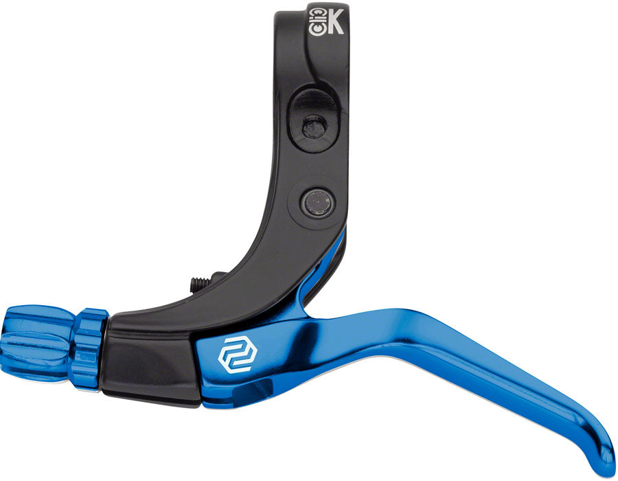 Promax Click V-Point Brake Lever - Long Reach Blue