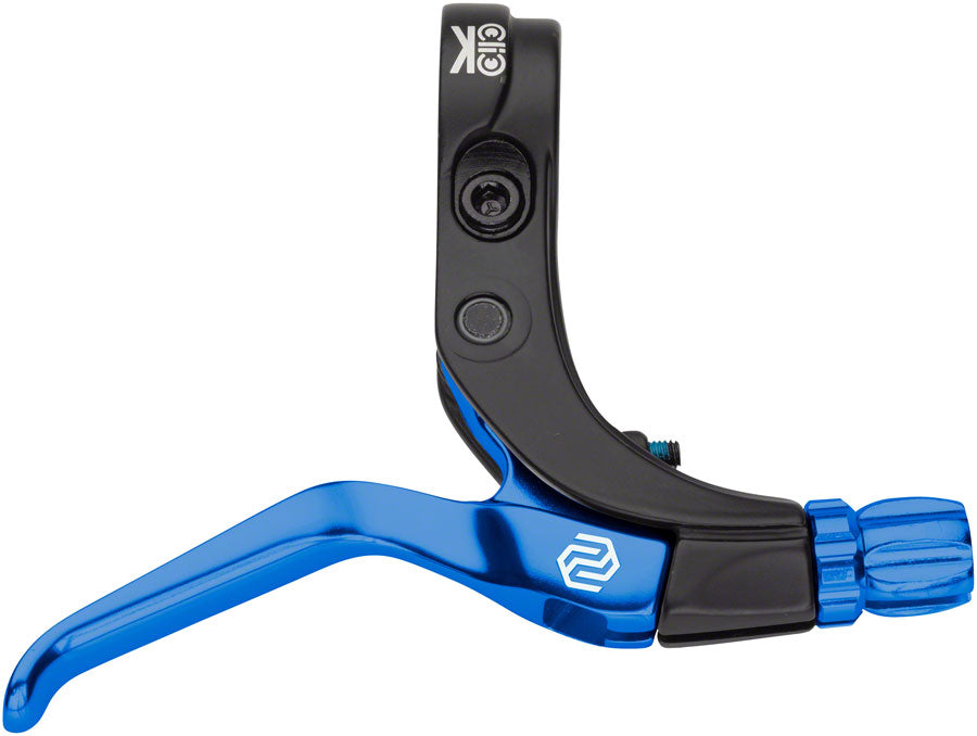 Promax Click V-Point Brake Lever - Long Reach Blue