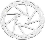 Tektro TR180-52 Disc Rotor - 180mm 6-Bolt 1.8mm Thickness For 2-Piston Calipers Silver