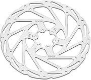 Tektro TR203-52 Disc Rotor - 203mm 6-Bolt 1.8mm Thickness For 2-Piston Calipers Silver