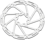 Tektro TR160-53 Disc Rotor - 160mm 6-Bolt 1.8mm Thickness For 4-Piston Calipers Silver