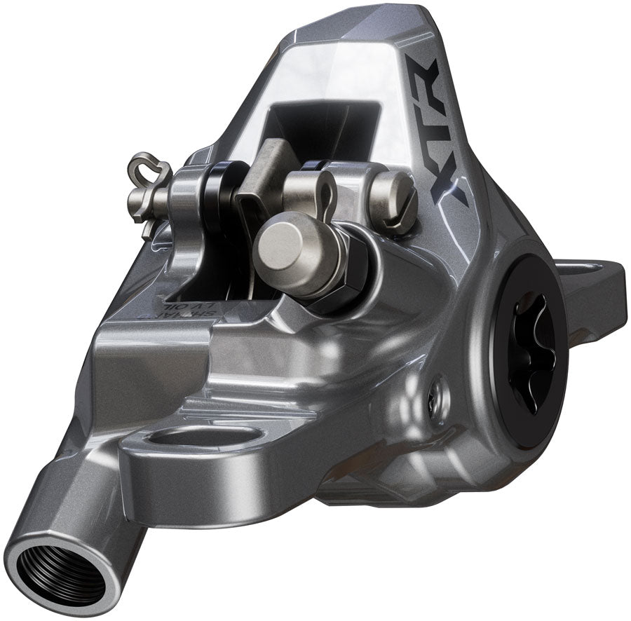 Shimano XTR M9200 XC Disc Brake Lever - Right/Rear Post Mount 2-Piston Caliper SM-BH90-SS Hose Metal Pads Gray