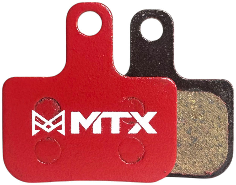 MTX Red Label RACE Disc Brake Pads - Ceramic/Kevlar Compound SRAM Level / Red / Rival AXS / Force 2-Piston Single Set
