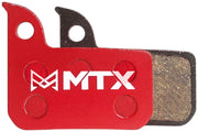 MTX Red Label RACE Disc Brake Pads - Ceramic/Kevlar Compound SRAM Red / Force AXS / Level ULT 2-Piston Single Set