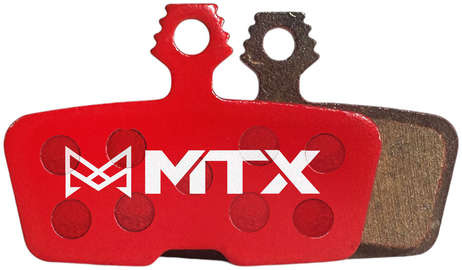 MTX Red Label RACE Disc Brake Pads - Ceramic/Kevlar Compound SRAM Code / Motive / DB 4-Piston Single Set
