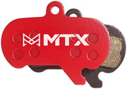 MTX Red Label RACE Disc Brake Pads - Ceramic/Kevlar Compound SRAM Maven 4-Piston Single Set