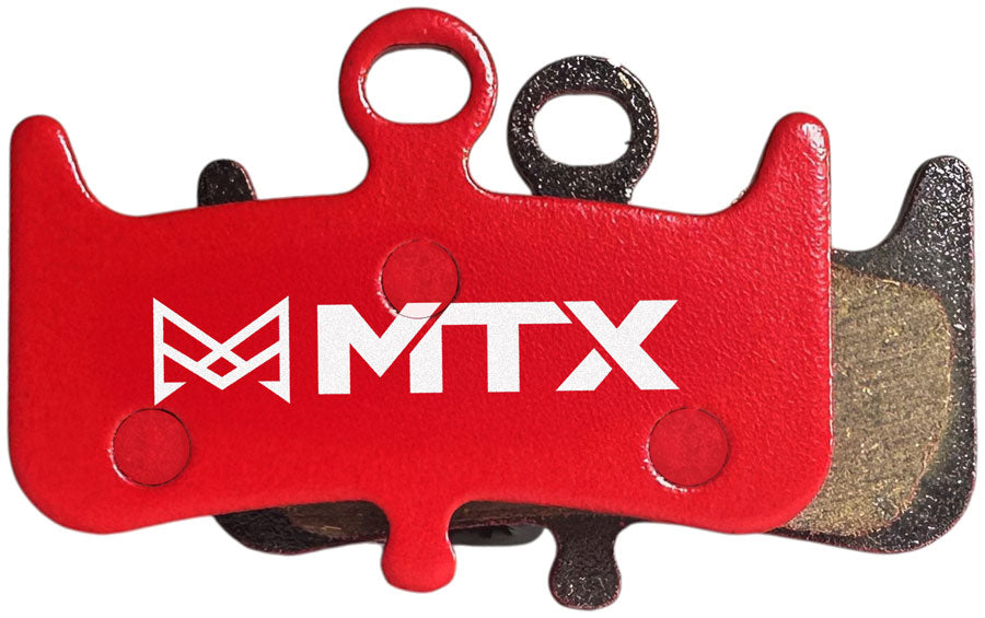 MTX Red Label RACE Disc Brake Pads - Ceramic/Kevlar Compound Dominion A4 T4 4-Piston Single Set