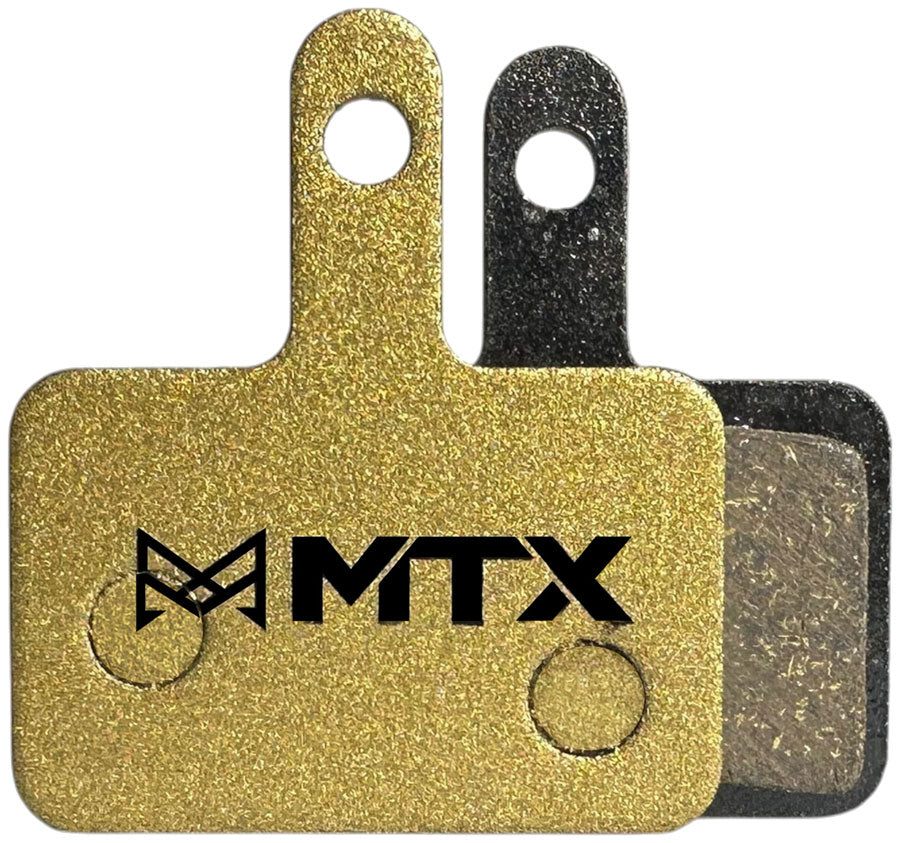MTX Gold Label HD Disc Brake Pads - Ceramic/Kevlar Compound Shimano Deore 2-Piston Single Set
