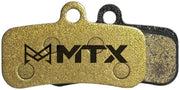 MTX Gold Label HD Disc Brake Pads - Ceramic/Kevlar Compound Shimano TRP MTB 4-Piston Single Set