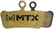 MTX Gold Label HD Disc Brake Pads - Ceramic/Kevlar Compound SRAM G2 / Guide / Level 4P / Trail 4-Piston Single Set