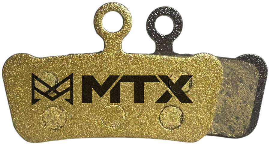 MTX Gold Label HD Disc Brake Pads - Ceramic/Kevlar Compound SRAM G2 / Guide / Level 4P / Trail 4-Piston Single Set
