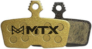 MTX Gold Label HD Disc Brake Pads - Ceramic/Kevlar Compound SRAM Code / Motive / DB 4-Piston Single Set