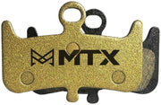 MTX Gold Label HD Disc Brake Pads - Ceramic/Kevlar Compound Dominion A4 T4 4-Piston Single Set