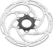 Tektro TR-35 Disc Brake Rotor - 203mm Center-Lock 1.8mm Thickness Silver