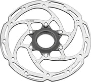 Tektro TR-45 Disc Brake Rotor - 180mm Center-Lock 2.3mm Thickness Silver