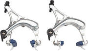 Velo Orange Grand Cru Long Reach Brake Set - Front Rear Dual Pivot Silver