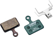 Tektro F10XS Disc Brake Pads - Low Noise Resin For Use With Flat Mount Caliper Green