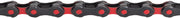 KMC DLC 12 Chain - 12-Speed 126 Links Black/Red