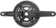 microSHIFT Sword 2x Crankset - 165mm 10-Speed 46/29t 110 Asym BCD  24mm Spindle BLK