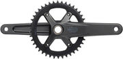 microSHIFT Sword 1x Crankset - 175mm 10-Speed 42t 110 Asym BCD  24mm Spindle BLK
