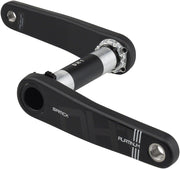 Samox Platinum DH-1 Carbon Crankset - 160mm 3-Bolt Direct Mount DUB Spindle BLK