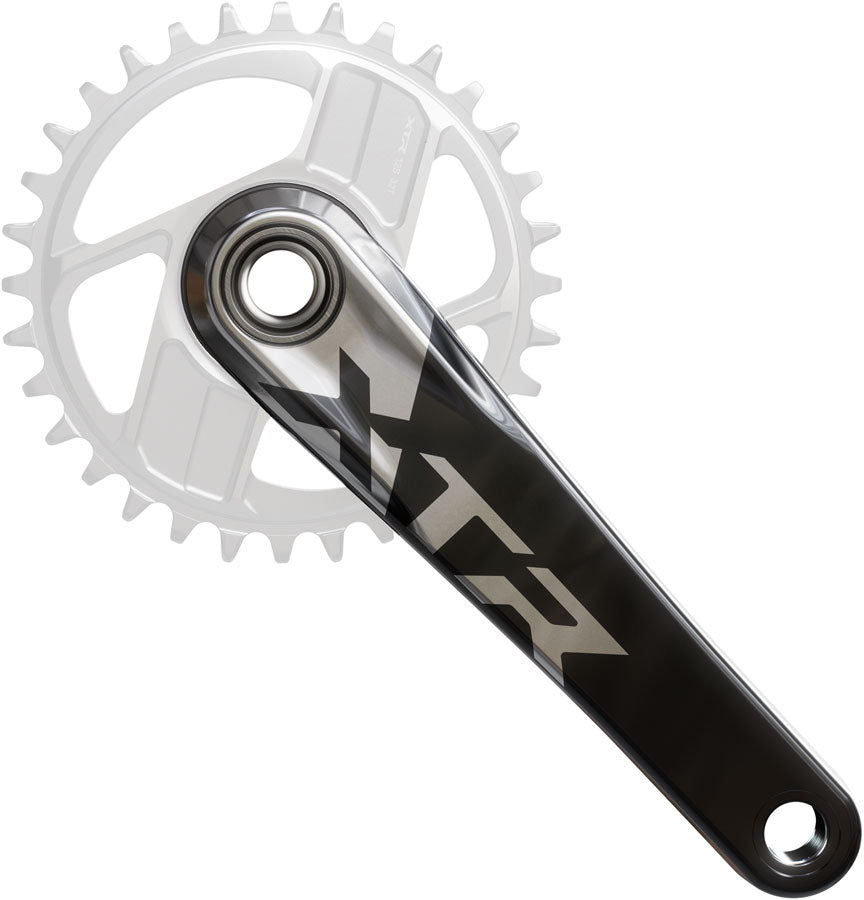 Shimano XTR FC-9200 XC Crankset - 175mm 12-Speed 1x Direct Mount Hollowtech II Hollow-Forged Crankarms BLK/Silver