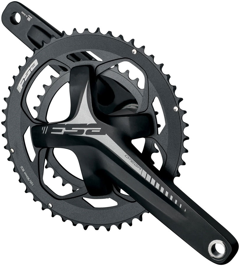 FSA Omega Adventure Crankset 48/32T 165mm MegaExo - Black