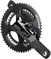 FSA SL-K Light Crankset 2x 53/39T Chainrings 175mm Arm Length 110BCD Asymmetric Bolt Pattern 386EVO Spindle – BLK