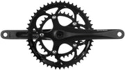 Samox R3s Crankset - 170mm 9-10-Speed 50/34t 110 bcd JIS Square Taper Black