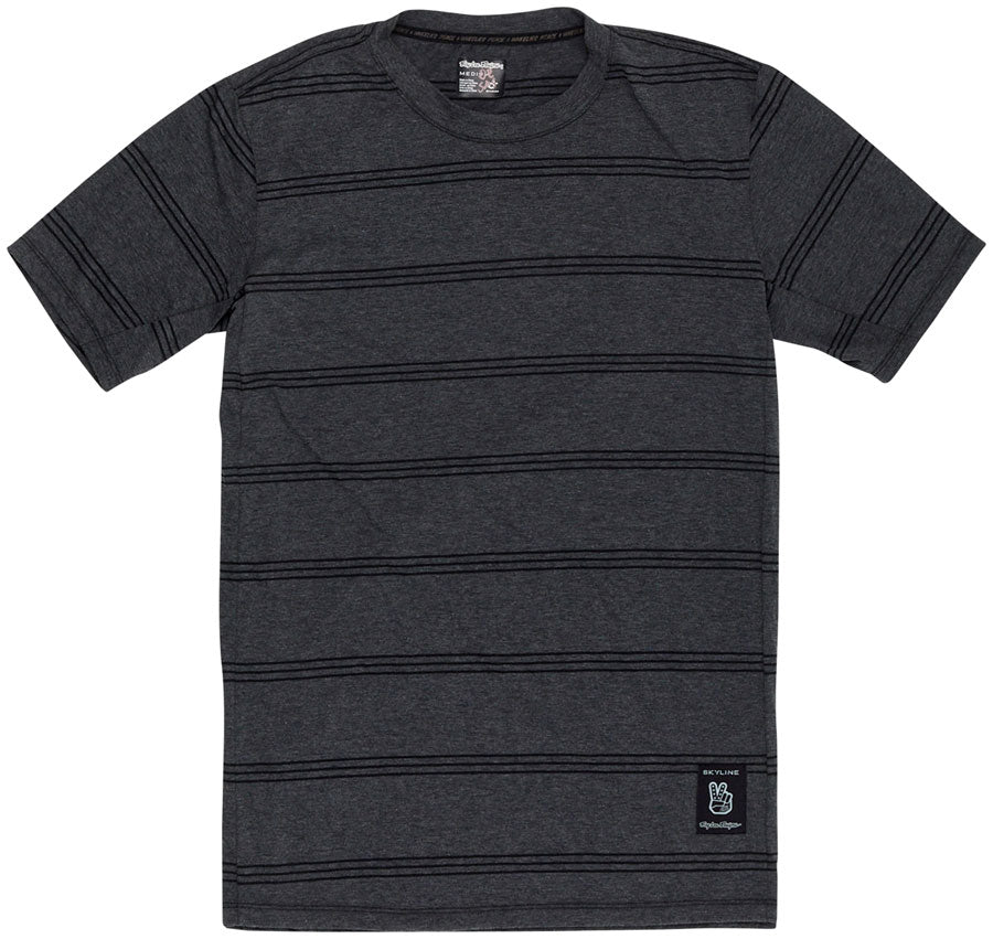 Troy Lee Designs Skyline Short Sleeve Ride Tee – Washed Out Dark Cloud X-Large