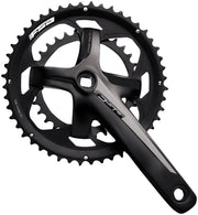 FSA VeroComp Crankset 2x 50/34T 172.5mm 9sp JIS - Black