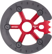Odyssey Utility Pro Guard Sprocket - 28t Anodized Red