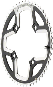 FSA Full Speed Ahead Gossamer ABS Chainring - 52t 110 FSA ABS BCD 4-Bolt Aluminum N10/N11 BLK/Silver