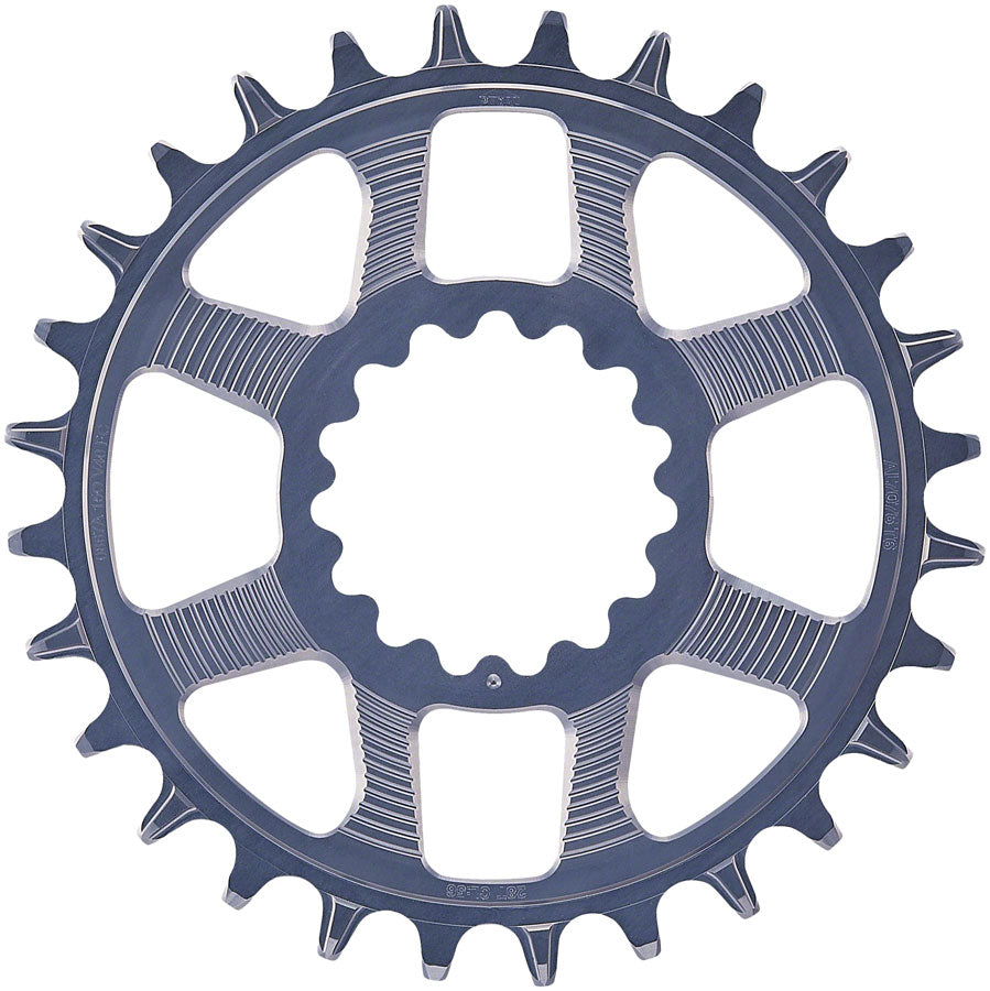 e*thirteen Helix R Guidering - 28t 11/12-Speed 52/55mm Flip Flop CL 3/5mm Offset e*thirteen DM Gray