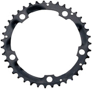FSA Steel Road Triple Chainring 1x 39T Tooth Count 130BCD 5-Bolt Pattern 10-Speed Compatible – BLK