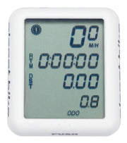 Planet Bike Protege 9.0 Bike Computer - Wired White